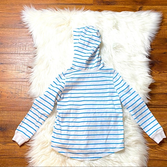 Old Navy Toddler Striped Hooded Top Size 5 EUC - Picture 3 of 3